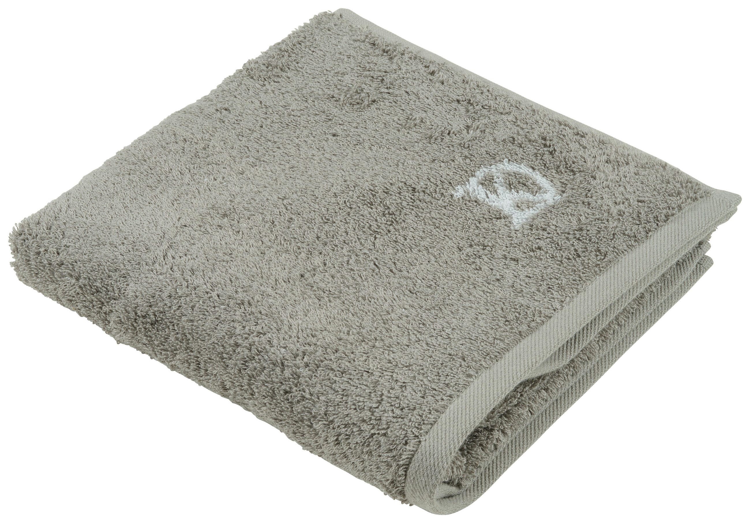 GÄSTETUCH Basic Grau, Beige 2-teilig 30/50 cm  - Beige/Grau, Design, Textil (30/50cm) - Dieter Knoll