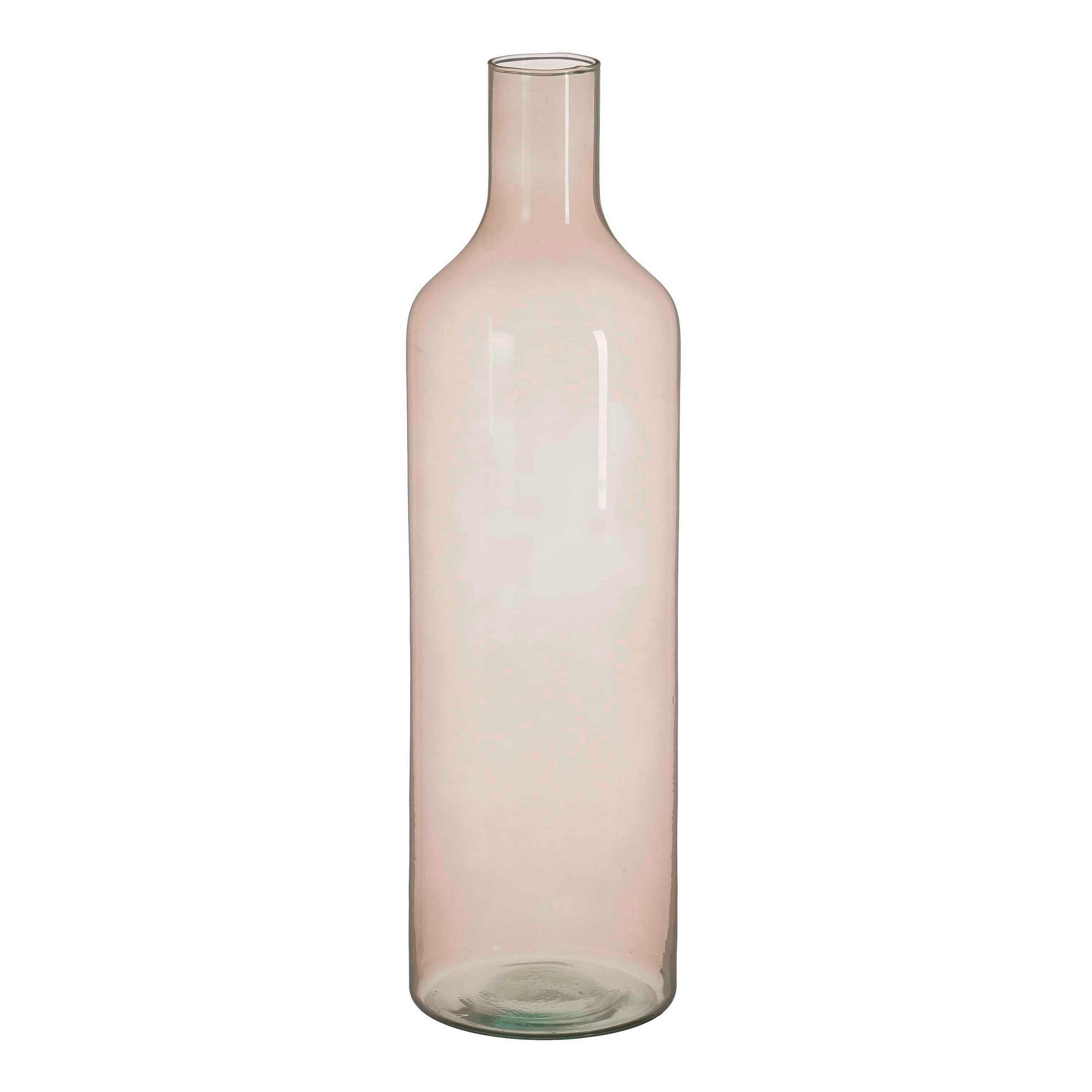 OKRASNA STEKLENICA  steklo  - bež, Basics, steklo (6/53cm)