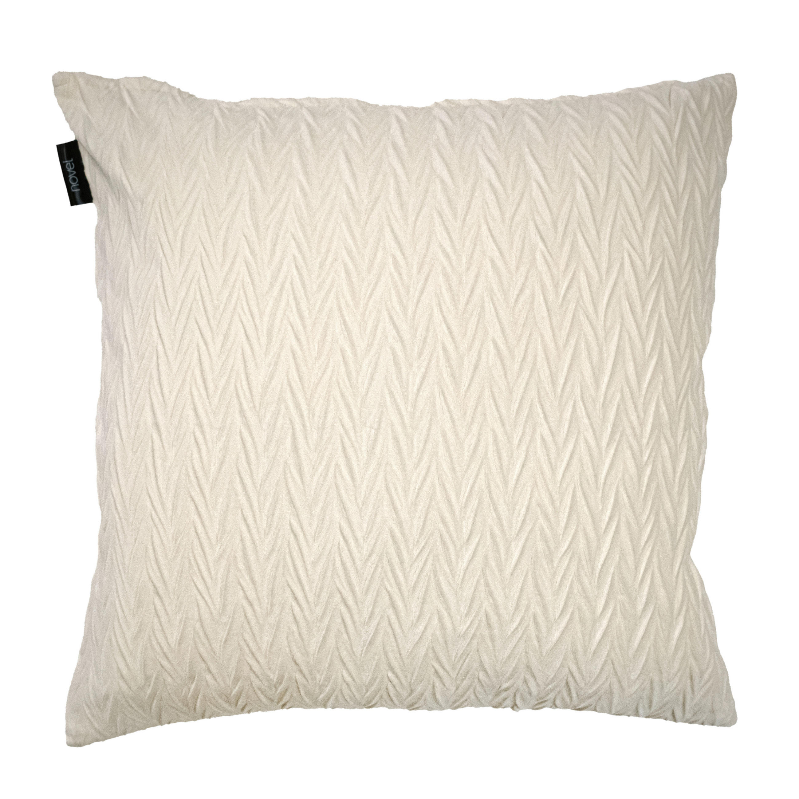 PÁRNAHUZAT  - ezüstszínű, Basics, textil (45/45cm)