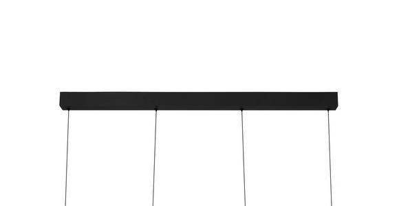 LED-HÄNGELEUCHTE Philadelphia 134/20/160 cm   - Weiß, Design, Glas/Metall (134/20/160cm) - Dieter Knoll