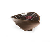 DOHÁNYZÓASZTAL Üveg, faalapú anyag   - wenge, Design, faalapú anyag/Üveg (90/39/90cm) - Stylife