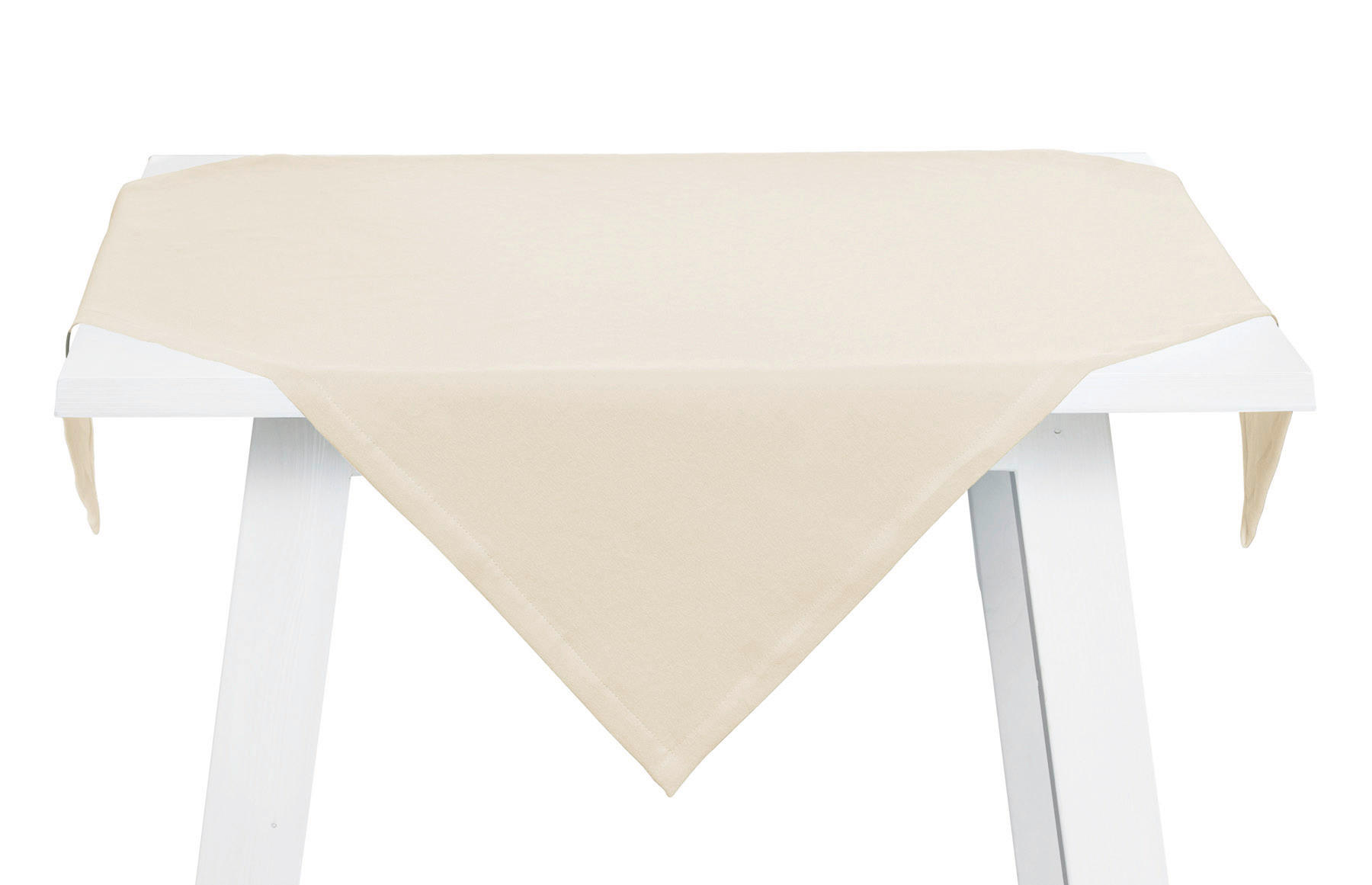 TISCHDECKE One 90/90 cm  - Sandfarben, Basics, Textil (90/90cm) - Pichler