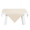 TISCHDECKE One 90/90 cm  - Sandfarben, Basics, Textil (90/90cm) - Pichler