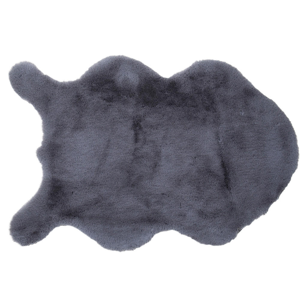 UMELÁ KOŽUŠINA, 55/80 cm, sivá