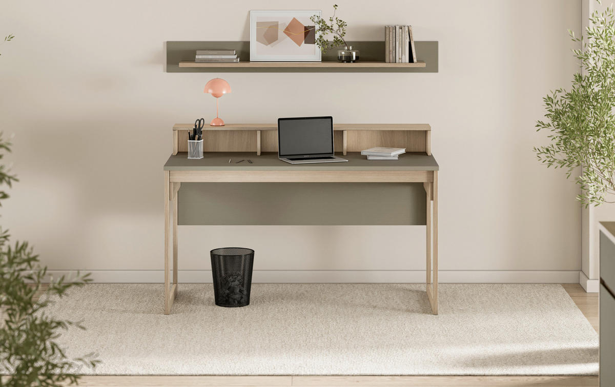 BÜRO - Eukalyptusholzfarben, Design, Holzwerkstoff (150/170/60cm) - MID.YOU