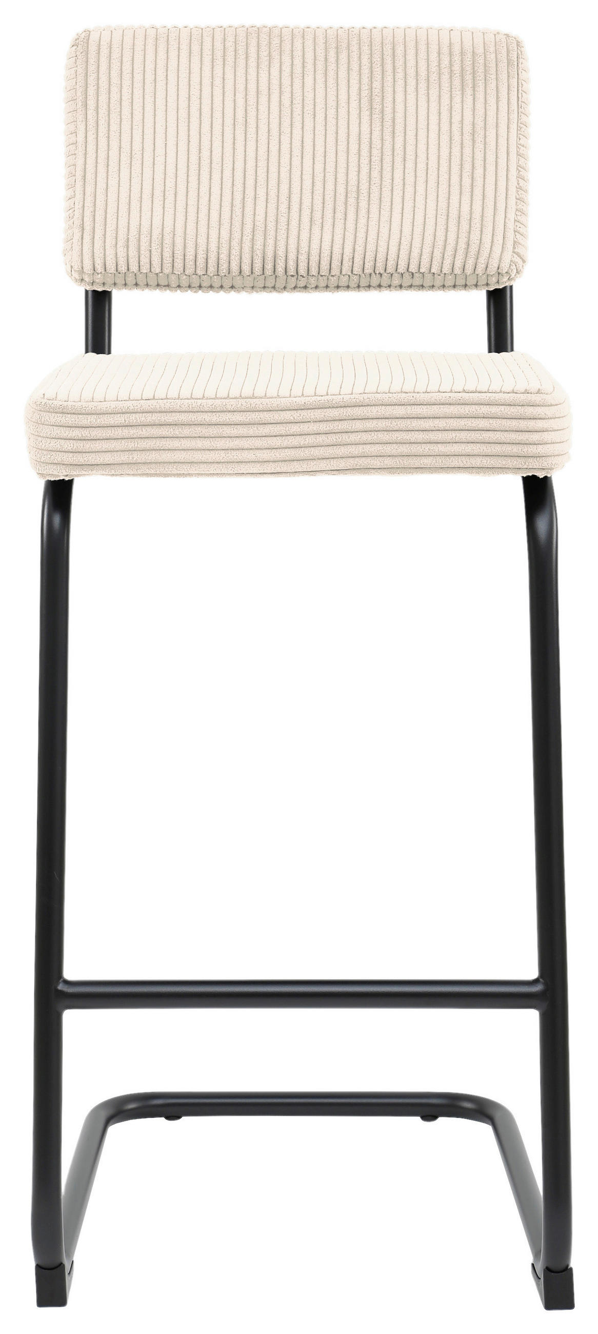 BARPALL i svart, beige  - beige/svart, Design, metall/textil (45/105/54cm) - home24