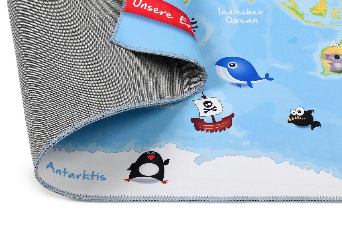 KINDERTEPPICH 100/160 cm BC Kids  - Hellblau, Design, Textil (100/160cm) - Ben'n'jen