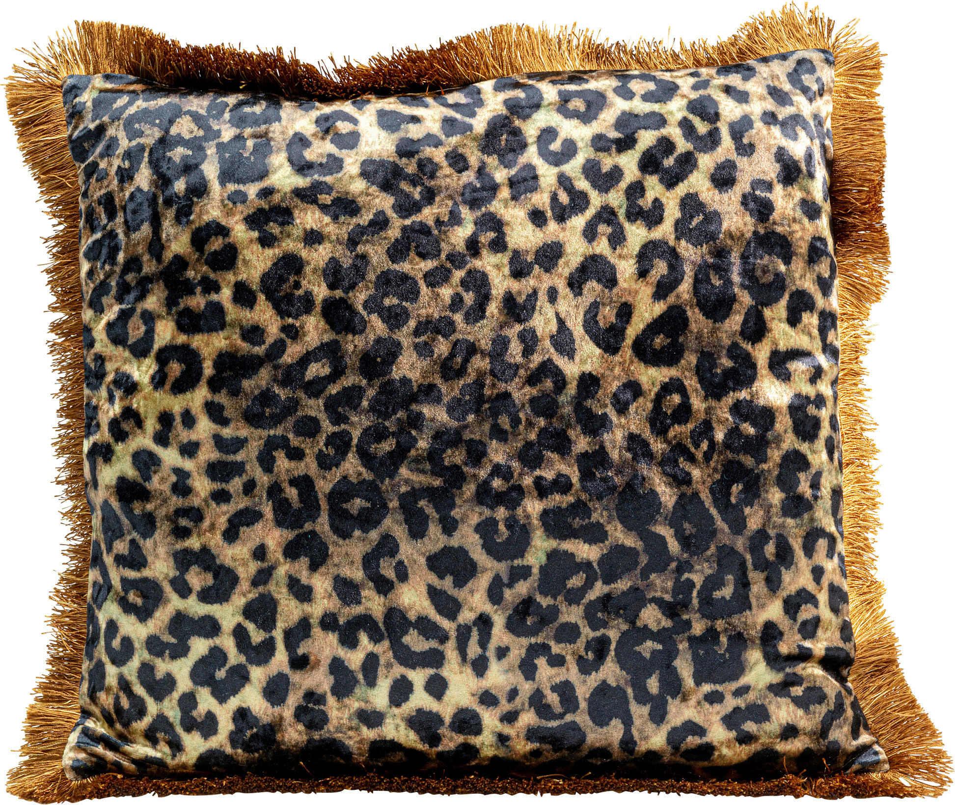 ZIERKISSEN 45/45 cm  - Schwarz/Braun, Design, Textil (45/45cm) - Kare-Design