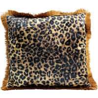 ZIERKISSEN 45/45 cm  - Schwarz/Braun, Design, Textil (45/45cm) - Kare-Design