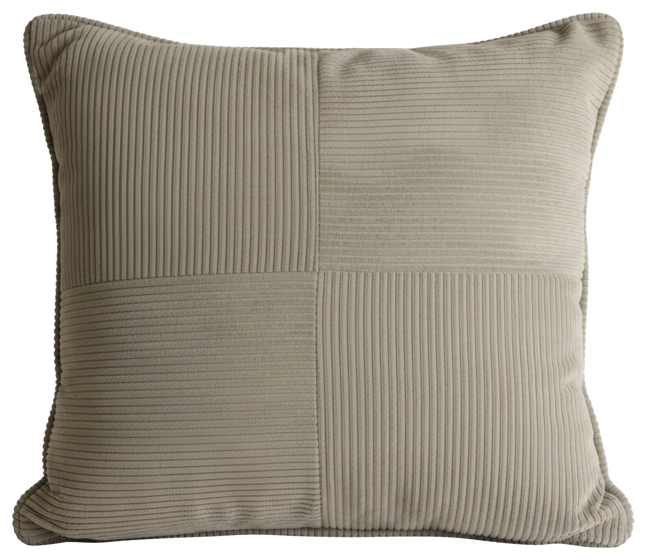 PRYDNADSKUDDE    - brun/grå, Design, textil (45/45cm)