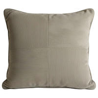 PRYDNADSKUDDE    - brun/grå, Design, textil (45/45cm)