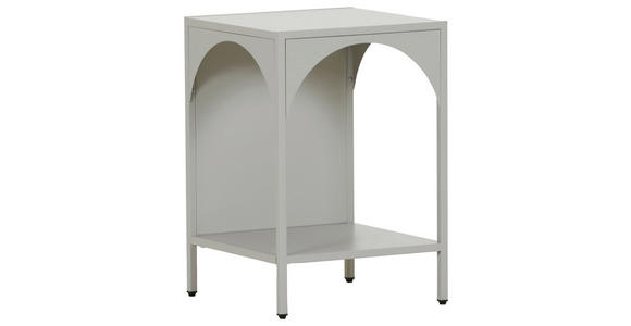 BEISTELLTISCH 35/35/52 cm Champagner quadratisch  - Champagner, Design, Metall (35/35/52cm) - Landscape