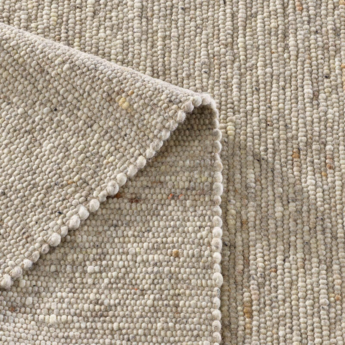 HANDWEBTEPPICH 200/240 cm Beige  - Beige, KONVENTIONELL, Textil (200/240cm) - Linea Natura