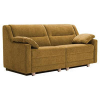SCHLAFSOFA Chenille Goldfarben, Honig  - Buchefarben/Goldfarben, KONVENTIONELL, Holz/Textil (184/88/91cm) - Sedda