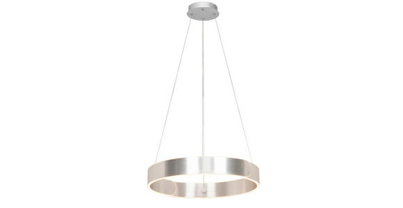 LED-HÄNGELEUCHTE 63/64/150 cm  - Alufarben, Design, Metall (63/64/150cm) - Dieter Knoll