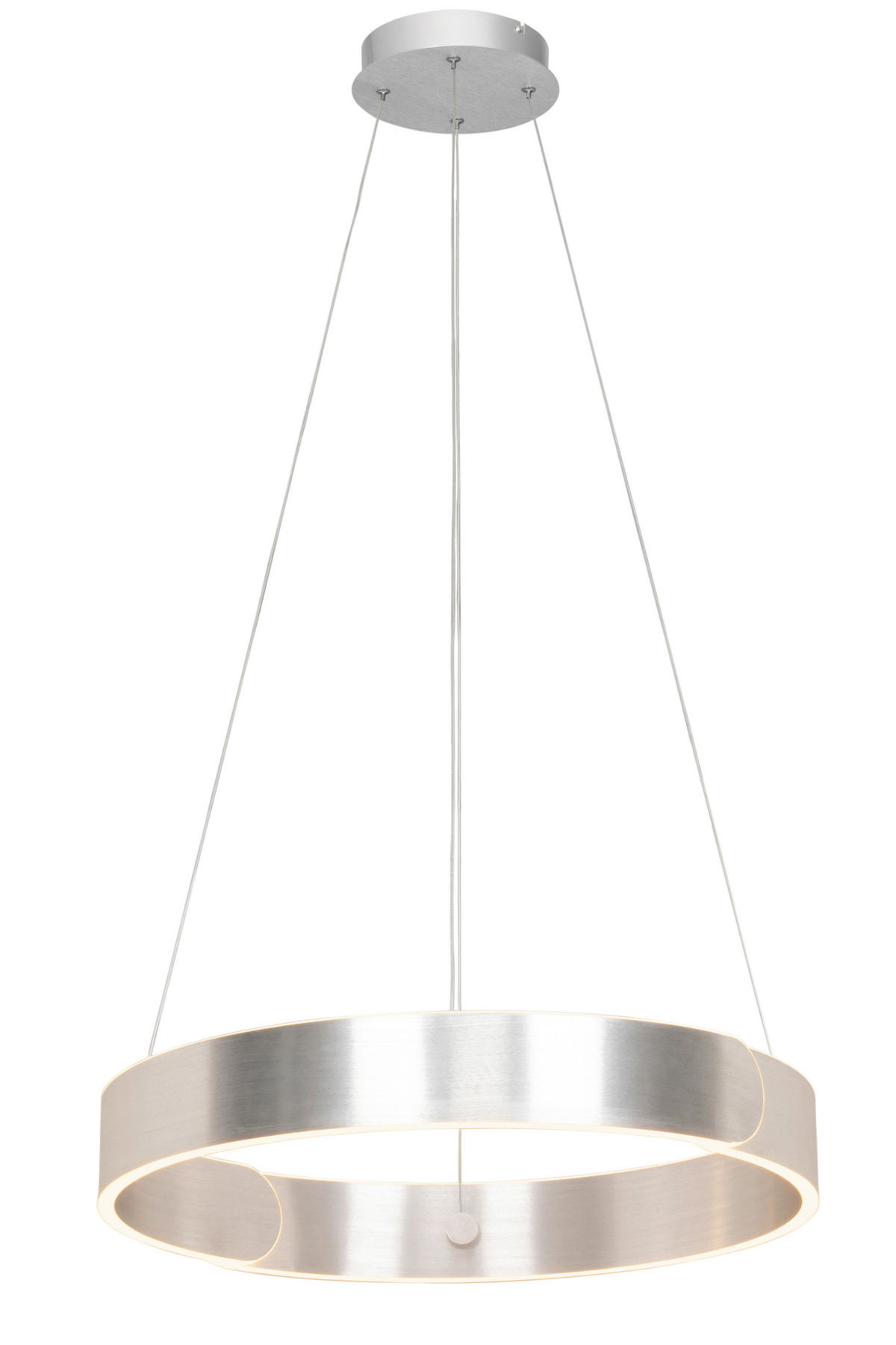 ZÁVESNÉ LED SVIETIDLO, 63/64/150 cm  - hliníková, Design, kov (63/64/150cm) - Dieter Knoll
