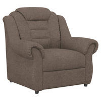 FOTELJA tekstil  taupe   - crna/taupe, Konvencionalno, tekstil/plastika (104/102/101cm) - Livetastic