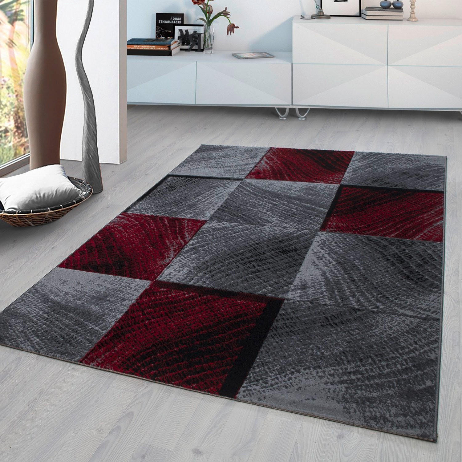 WEBTEPPICH 160/230 cm Plus 8003 Rot  - Rot, Design, Textil (160/230cm) - Novel
