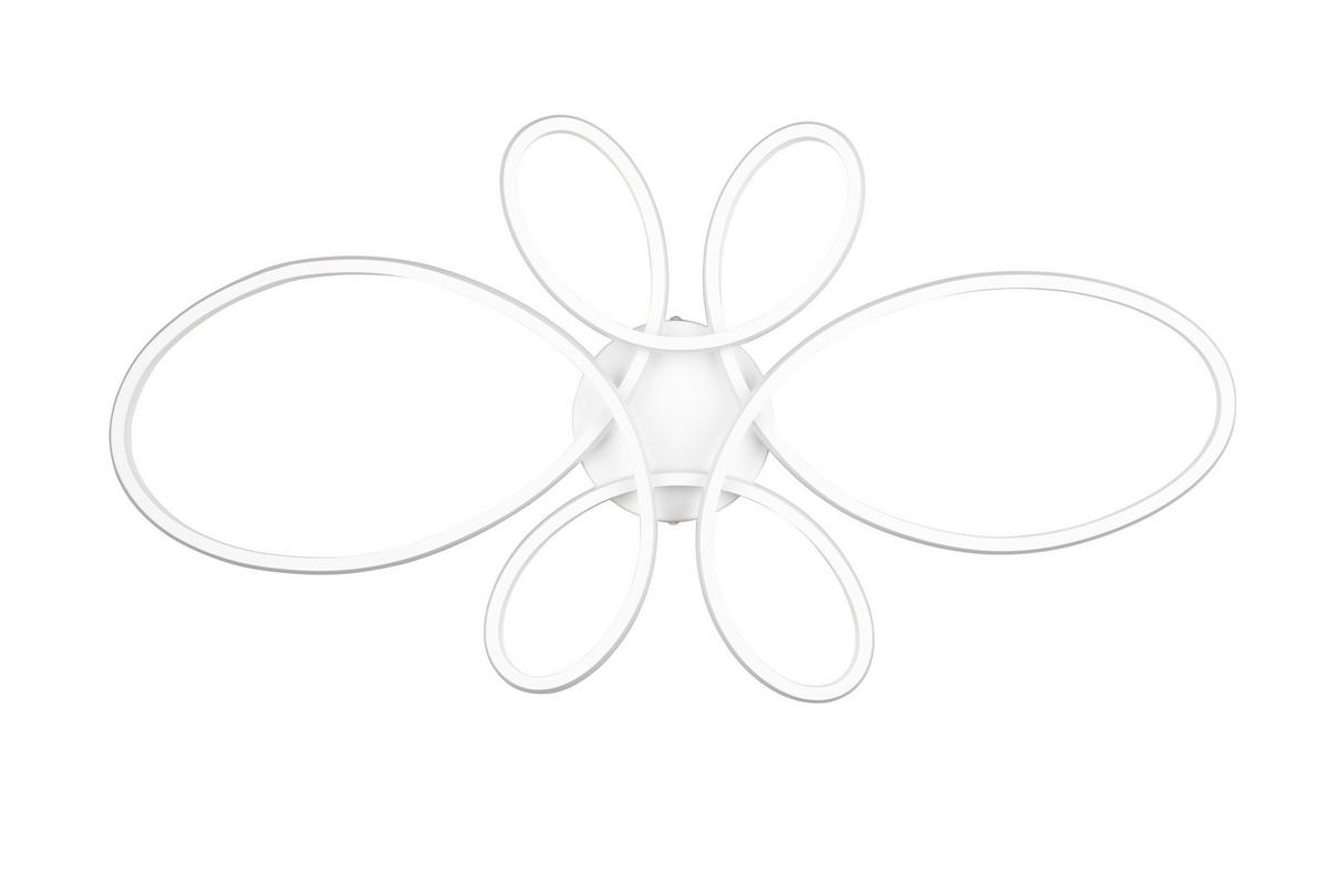 LED-DECKENLEUCHTE    83/7,5/45,5 cm  - Weiss, Konventionell, Kunststoff/Metall (83/7,5/45,5cm) - Trio Leuchten