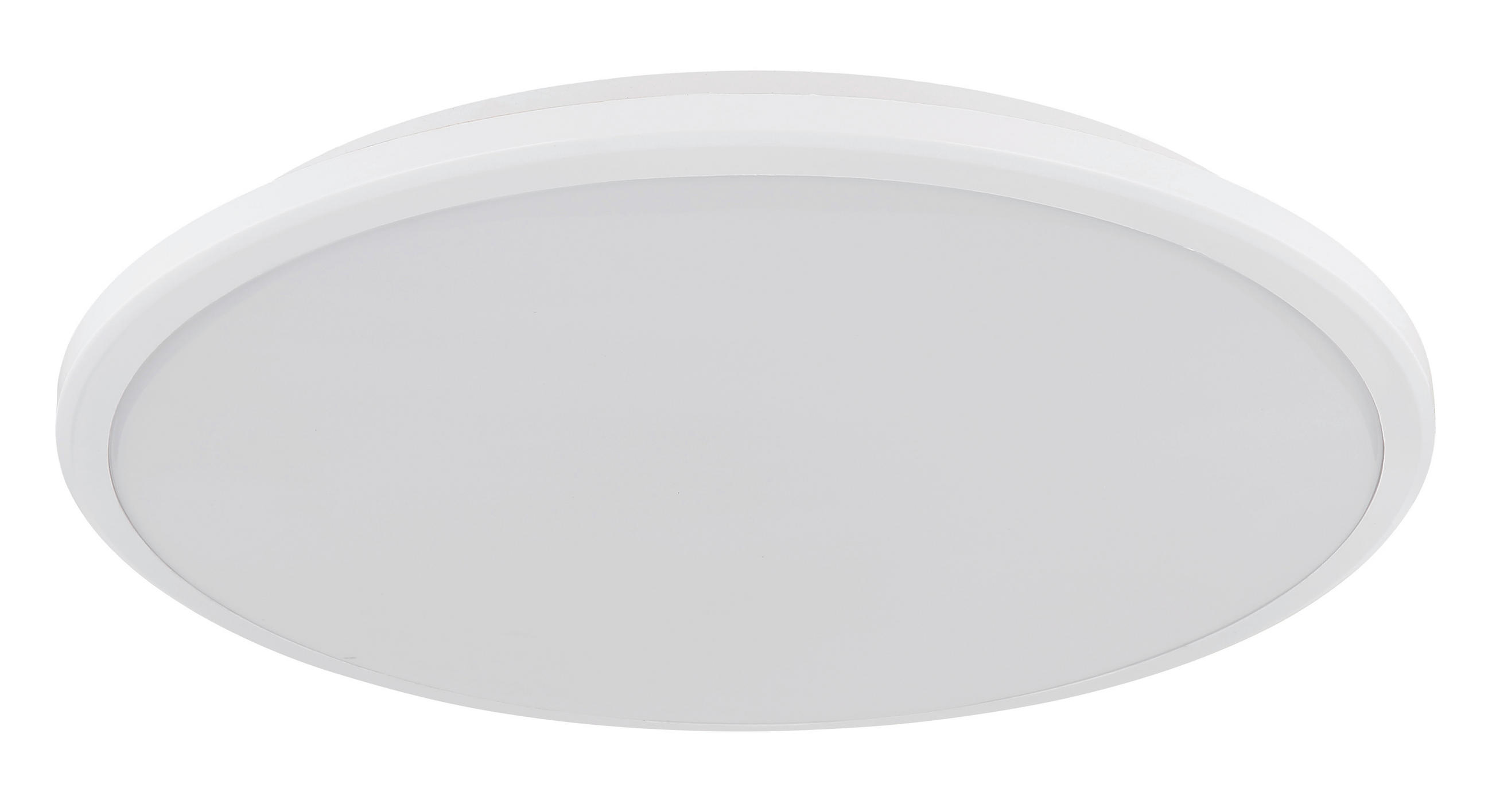 LED PLAFONJERA  35/5,5 cm    - Weiss, Lifestyle, Kunststoff (35/5,5cm) - Globo