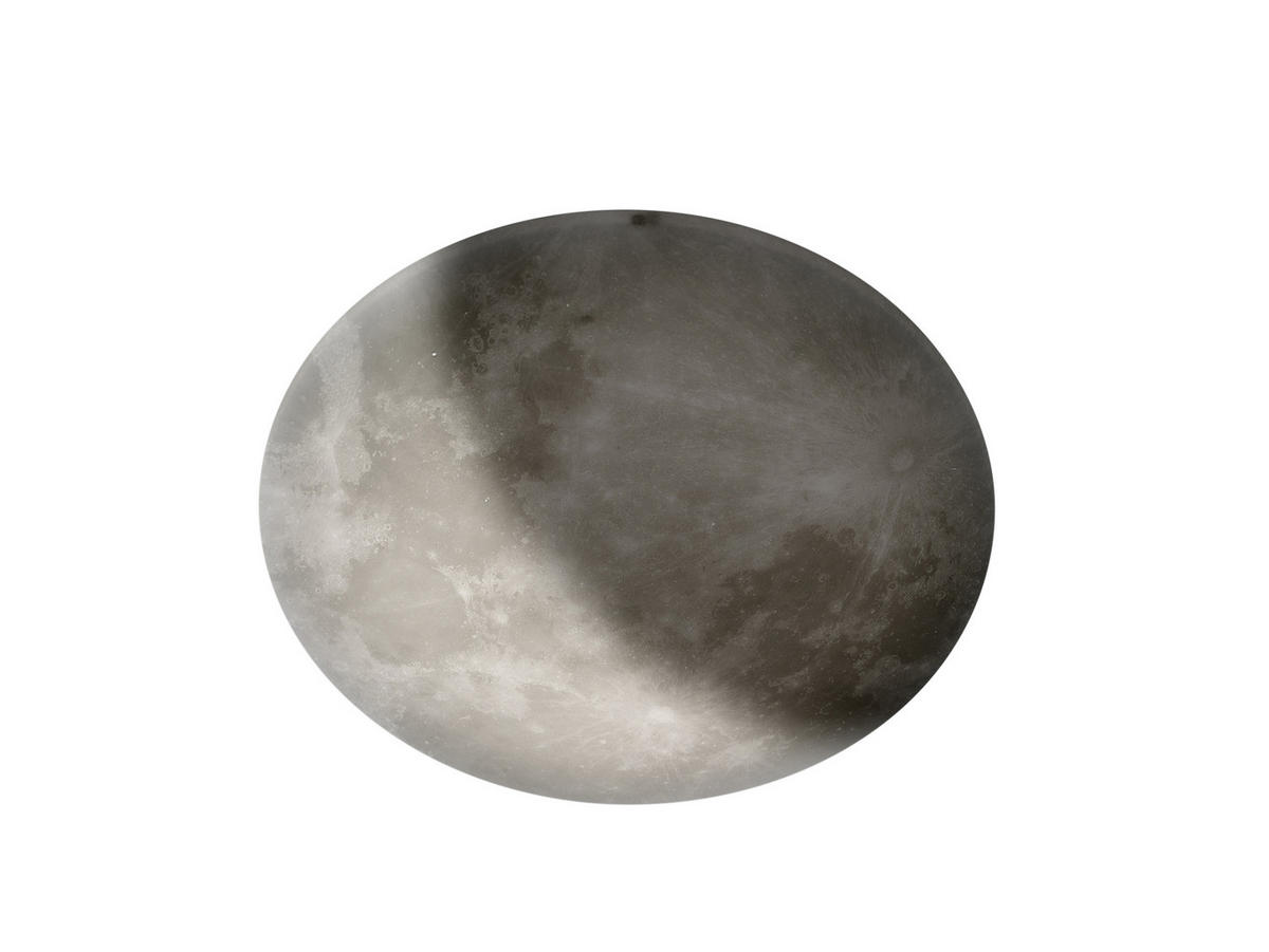 STROPNA LED-SVETILKA  LUNAR /3500 lm/3000 K/230 V/ - bela, Trend, umetna masa (60/12cm)