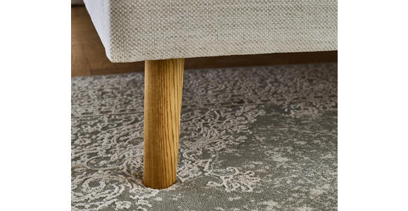 POLSTERBETT 160/200 cm  in Beige  - Eichefarben/Beige, Design, Holz/Textil (160/200cm) - Xora