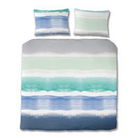 BETTWÄSCHE Seersucker 200/200 cm  - Blau, Design, Textil (200/200cm) - Florella