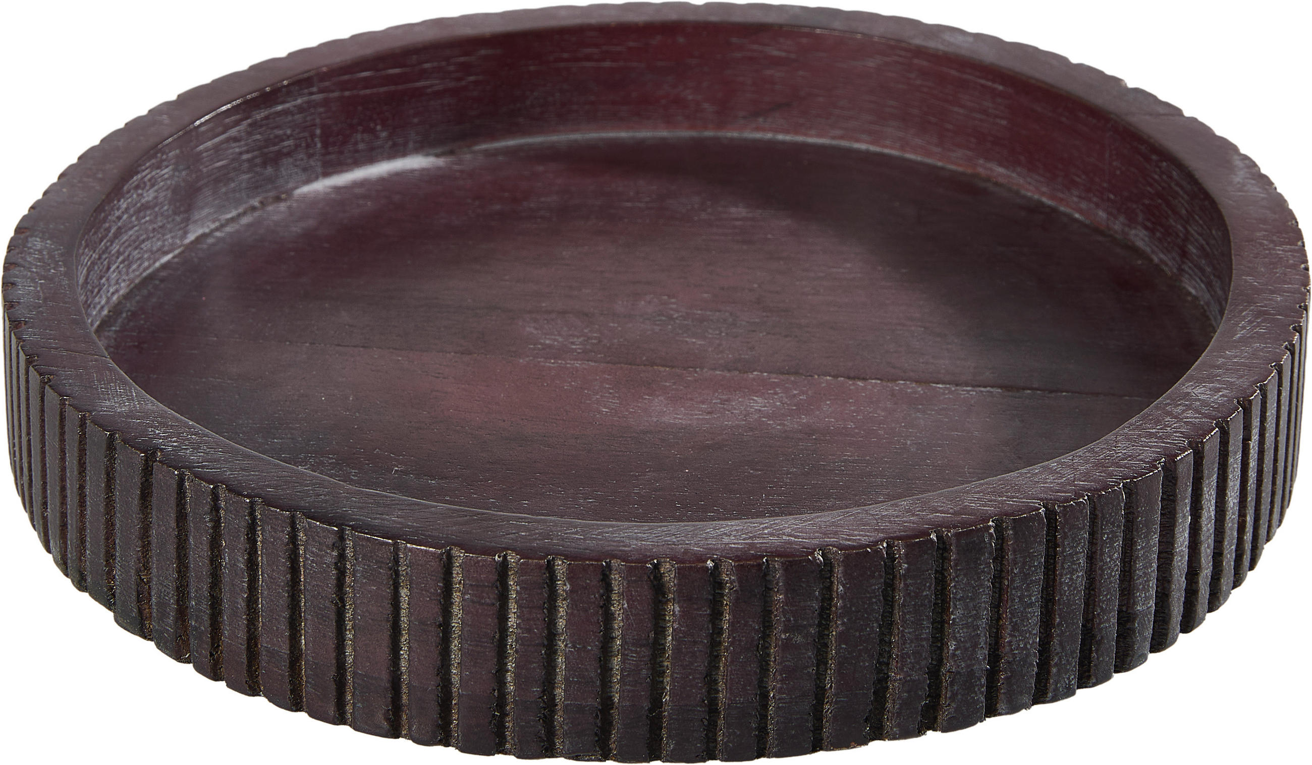 TABLETT Holz Mangoholz  - Dunkelbraun, Basics, Holz (20/3,5cm) - Boltze Home