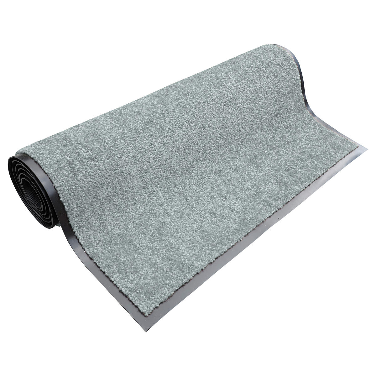 SCHMUTZFANGMATTE  90/150 cm  Grün  Uni  - Grün, Basics, Kunststoff/Textil (90/150cm) - Hanse Home