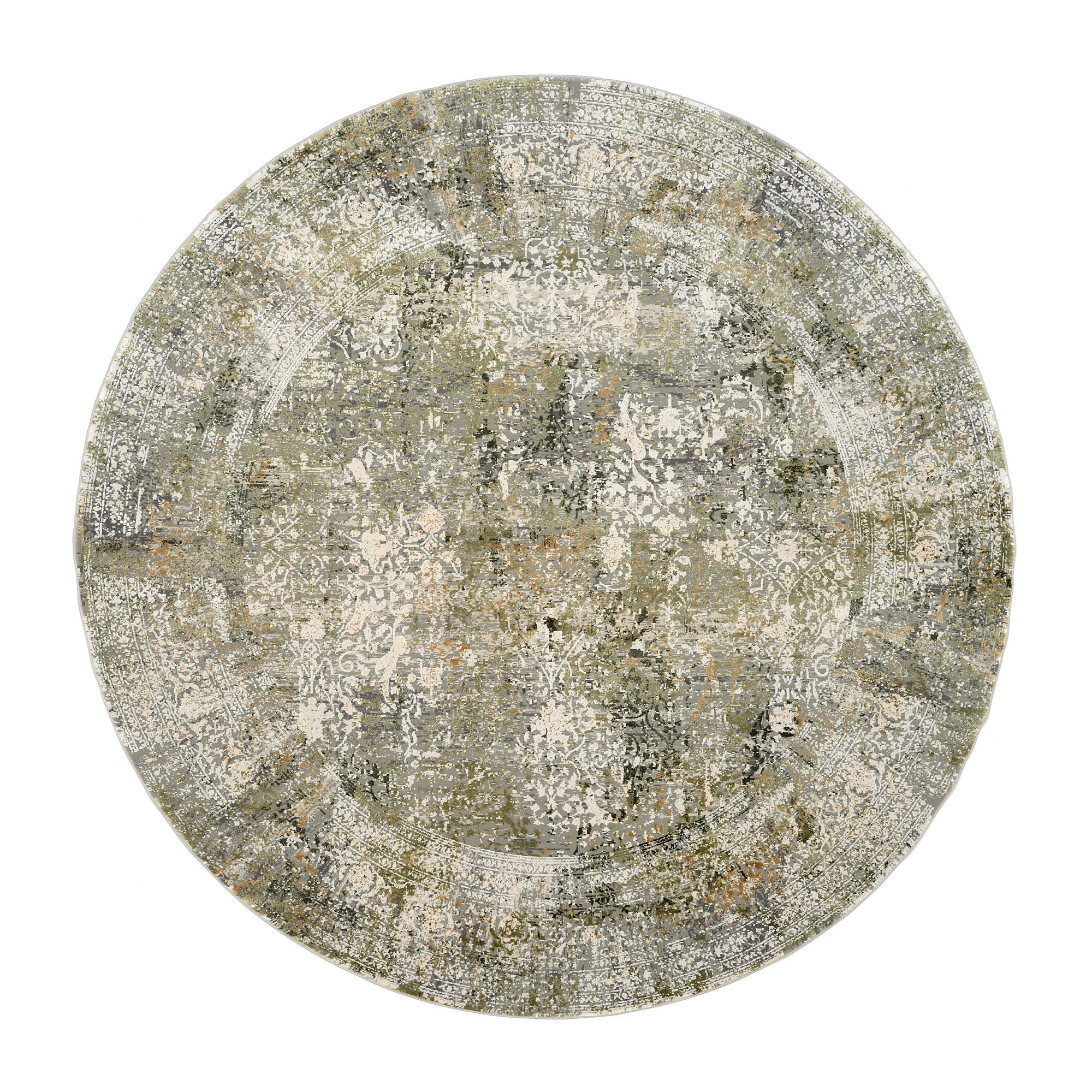 WEBTEPPICH 200 cm Avignon Grau, Grün  - Grau/Grün, Design, Textil (200cm) - Dieter Knoll