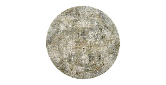 WEBTEPPICH 160 cm Avignon Grau, Grün rund  - Grau/Grün, Design, Textil (160cm) - Dieter Knoll