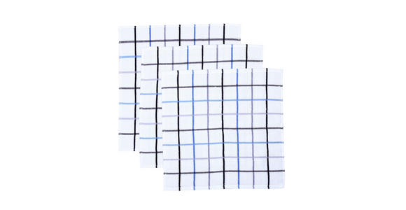 GESCHIRRTUCH-SET Türkis - Türkis, KONVENTIONELL, Textil (50/50cm) - Esposa