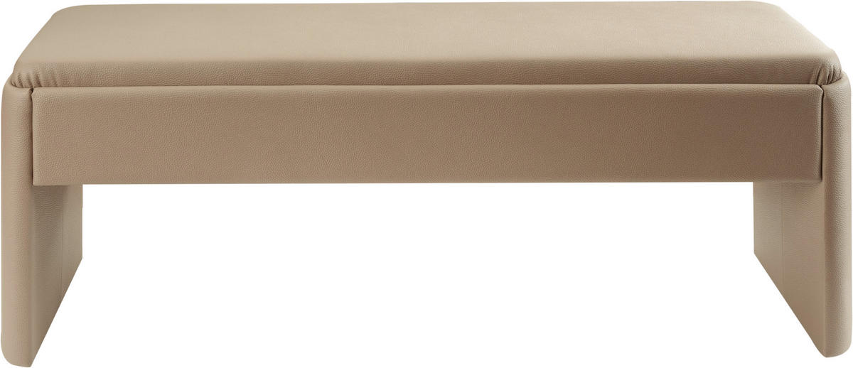 BOXSPRINGBETT 180/200 cm  in Hellgrau, Greige  - Greige/Hellgrau, Design, Textil/Metall (180/200cm) - Johann Jakob