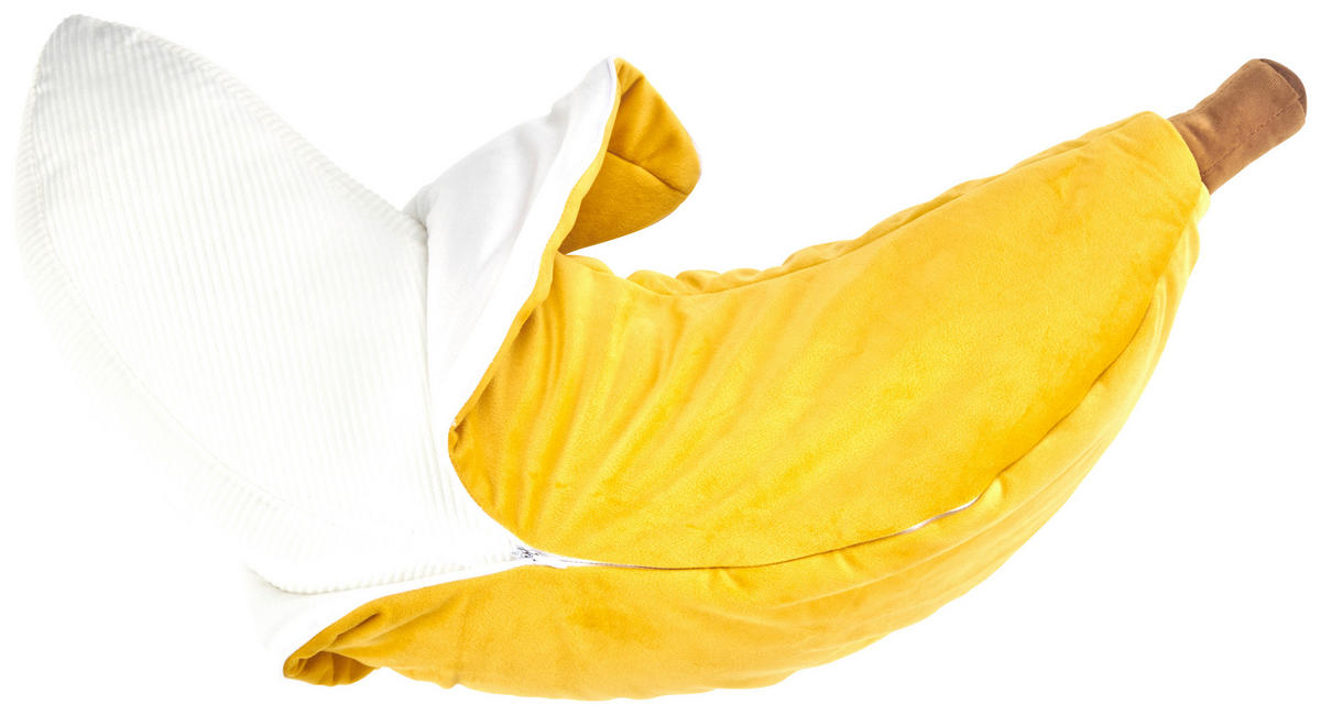 DEKORAČNÍ POLŠTÁŘ 17/53 cm - žlutá, textil (17/53cm) - Esposa