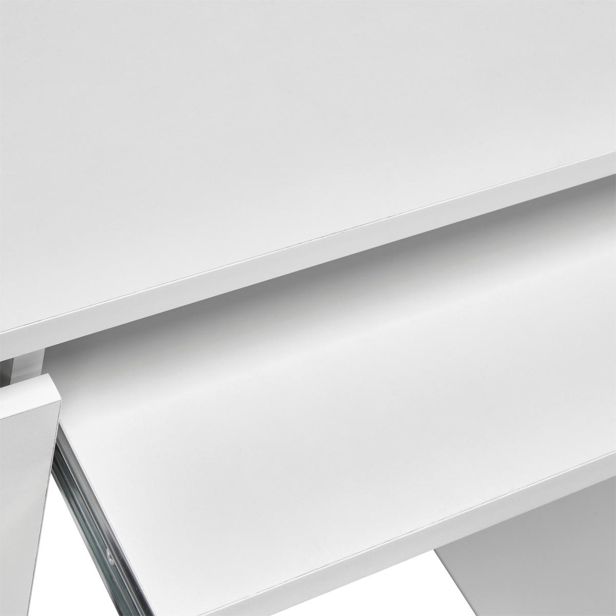 SCHREIBTISCH  in Weiß  - Weiß, MODERN, Holzwerkstoff (120/76/51cm) - MID.YOU