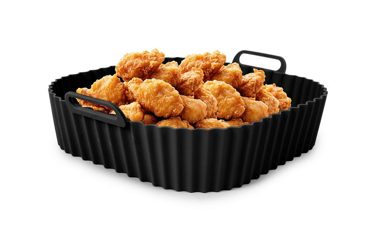 BACKFORMENSET KitchBo  - Schwarz/Grau, Basics, Kunststoff (20/22,5/6.3cm)