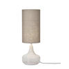 BORDSLAMPA 25/75 cm   - grå, Trend, textil (25/75cm) - It's about Romi