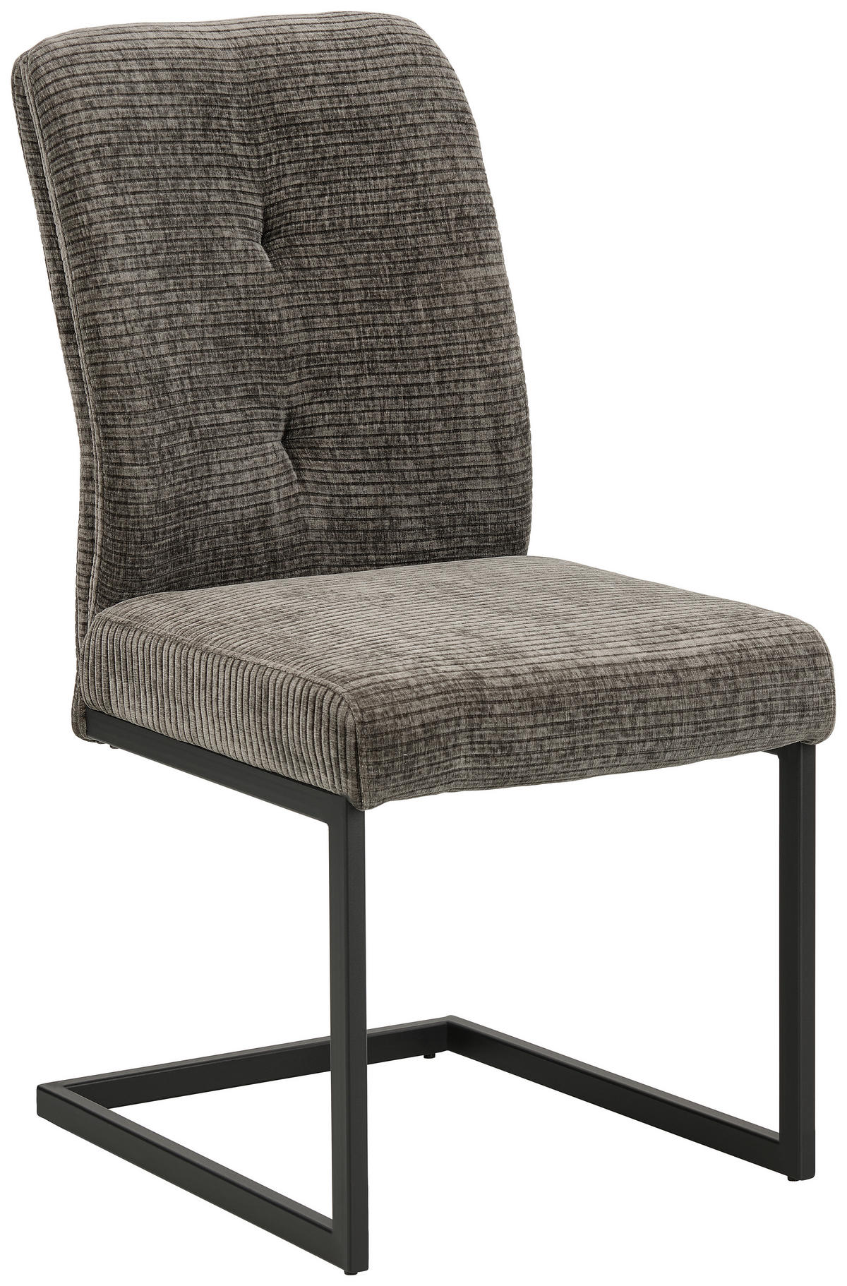 SCHWINGSTUHL  ,  , Cord  ,  - Schwarz/Grau, KONVENTIONELL, Textil/Metall (50/99/67cm) - MID.YOU