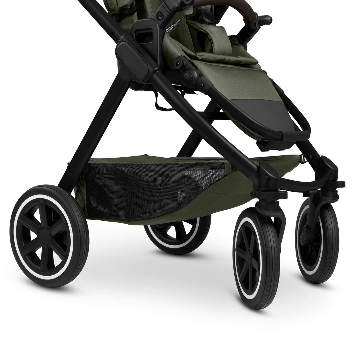 KINDERWAGEN  Samba 2  Avocado  - Schwarz/Olivgrün, Basics, Metall (60/108/88cm) - ABC Design