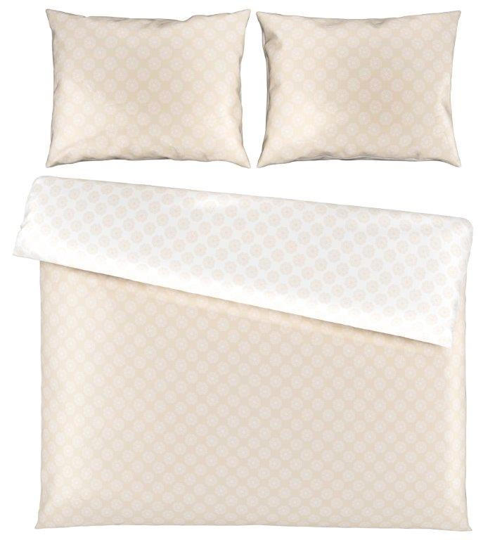 POSTELJINA SA DVA LICA WYCOM 200/200 cm saten bež  - bež, Konvencionalno, tekstil (200/200cm) - Esposa