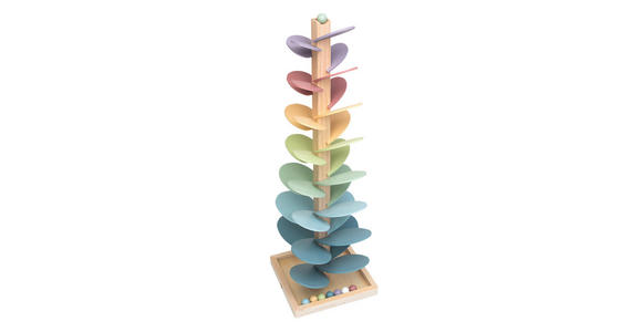 KUGELBAHN Klangbaum  - Multicolor/Naturfarben, Basics, Holz/Holzwerkstoff (22/22/67cm) - My Baby Lou