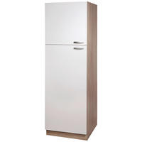 OMARA ZA VGRADNO NAPRAVO - bela/barve aluminija, Design, kovina/leseni material (60/210/58cm) - Boxxx