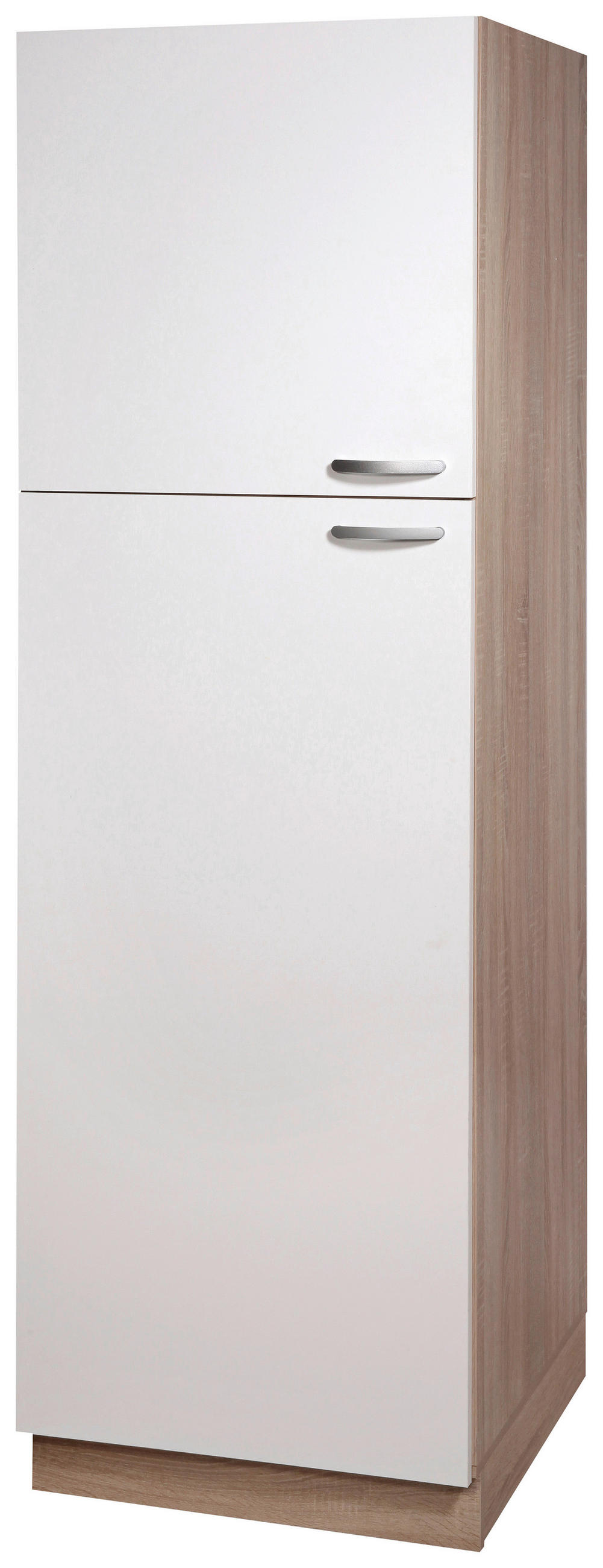 OMARA ZA VGRADNO NAPRAVO - bela/barve aluminija, Design, kovina/leseni material (60/210/58cm) - Boxxx