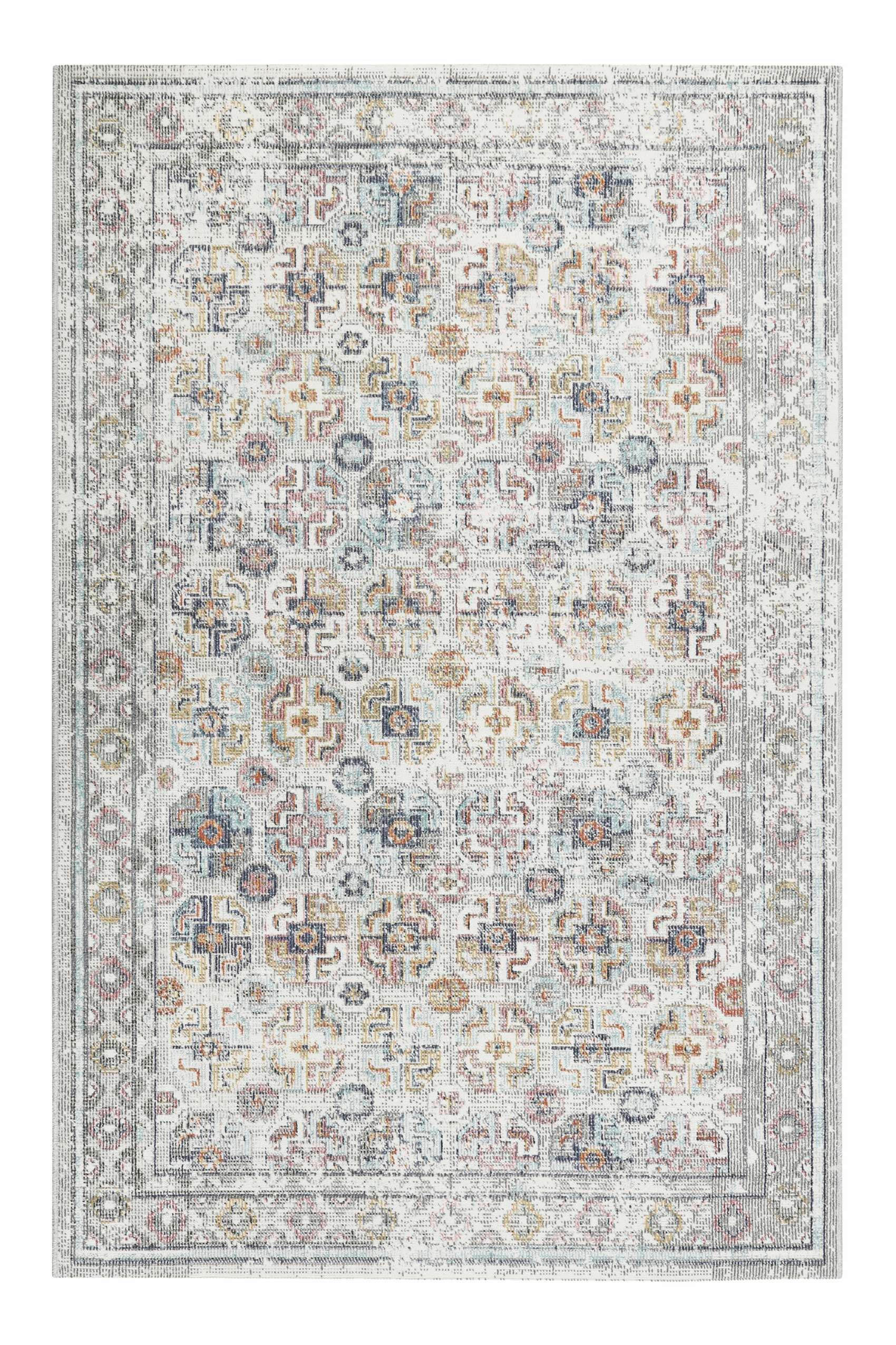 Wecon Home Flachwebeteppich Geneva Creme 160x225 cm