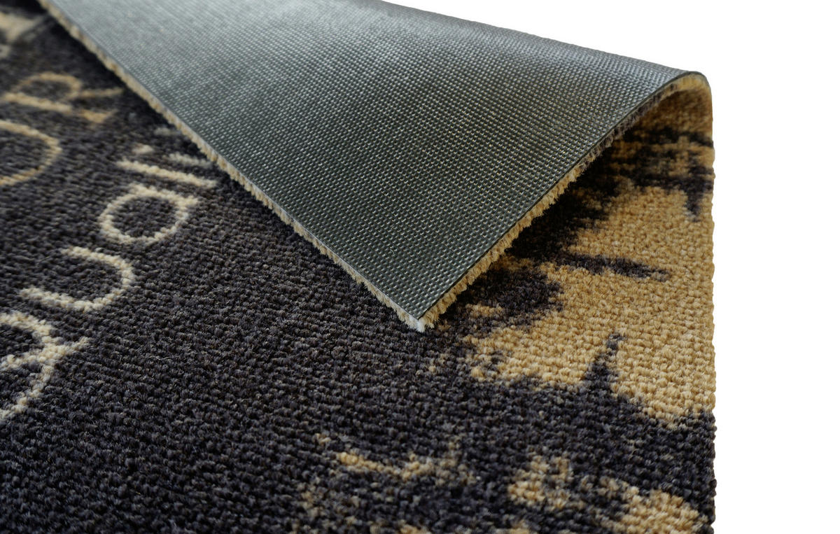 KÜCHENLÄUFER 50/150 cm Miabella Schwarz, Beige  - Beige/Schwarz, Design, Textil (50/150cm) - Esposa