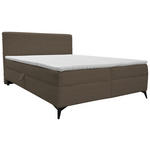 BOXBETT 160/200 cm  in Braun  - Schwarz/Braun, Design, Holz/Holzwerkstoff (160/200cm) - Xora