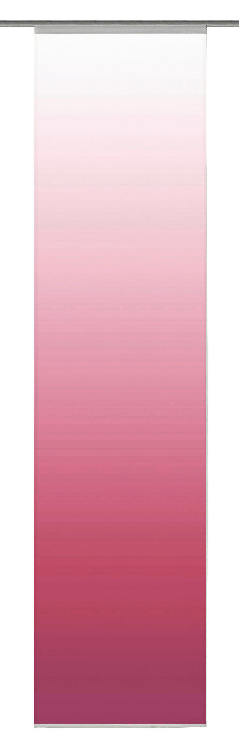 FLÄCHENVORHANG   blickdicht   60/245 cm  - Pink, Design, Textil (60/245cm)