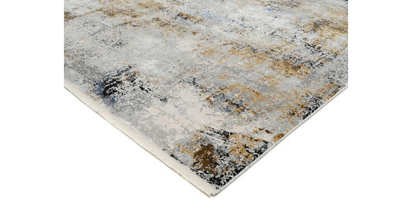 VINTAGE-TEPPICH 140/200 cm Le Mans Grau, Schwarz  - Schwarz/Grau, Design, Textil (140/200cm) - Dieter Knoll