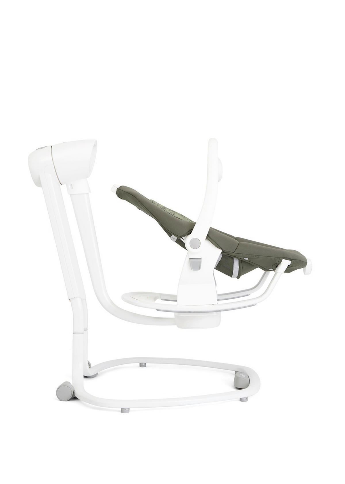 SCHAUKELWIPPE Serina 2in1 Weiß   - Dunkelgrün/Salbeigrün, Basics, Textil/Metall (69/83/85cm) - Joie