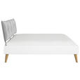 BETT 180/200 cm  in Weiß  - Wildeiche/Weiß, Design, Holz/Holzwerkstoff (180/200cm) - Carryhome